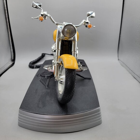 Harley-Davidson Fat Boy Motorcycle Phone Corded Collectible Display UNTESTED - Picture 5 of 14